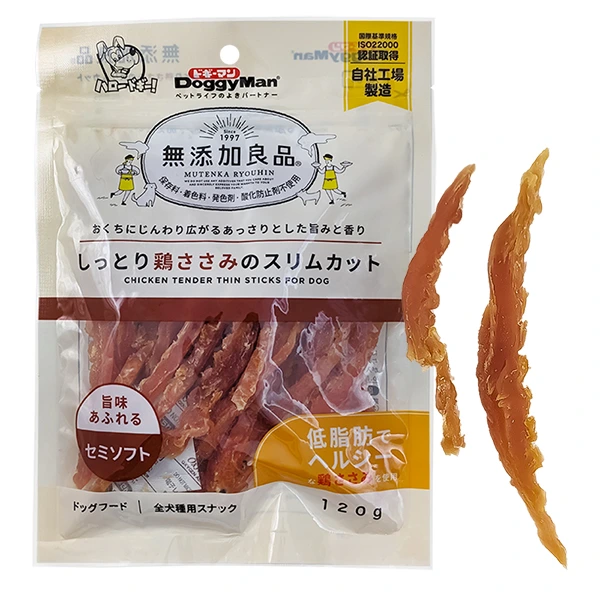 Ласощі для собак DoggyMan Chicken Tender Thin Sticks