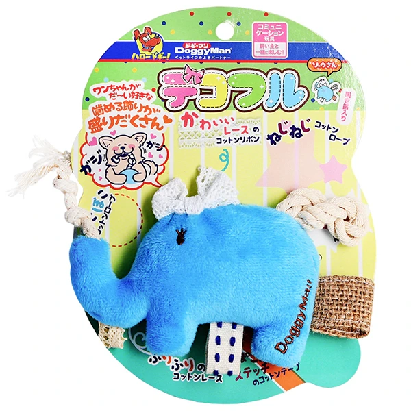 Іграшка для собак DoggyMan Fully Decorated Elephant, Слон з декором