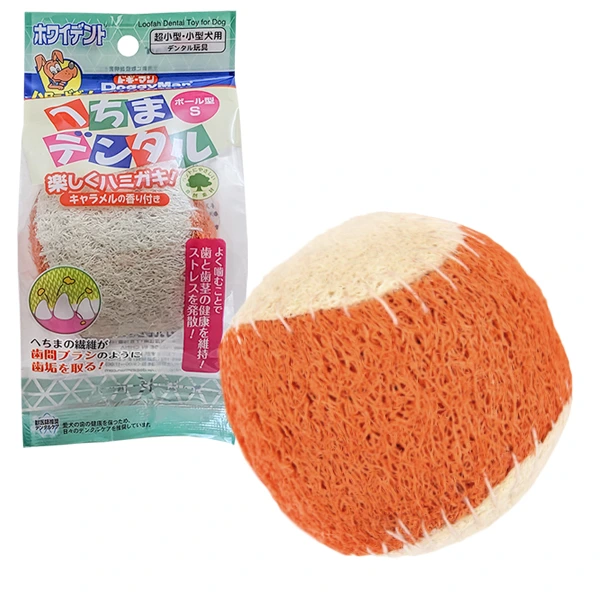 Іграшка для собак DoggyMan Loofah Ball, Люфа