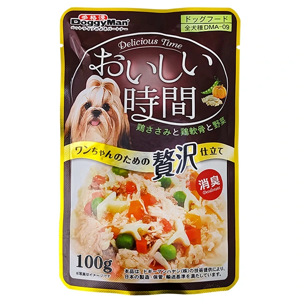 Корм для собак DoggyMan Low Fat, Курка з хрящем 100г