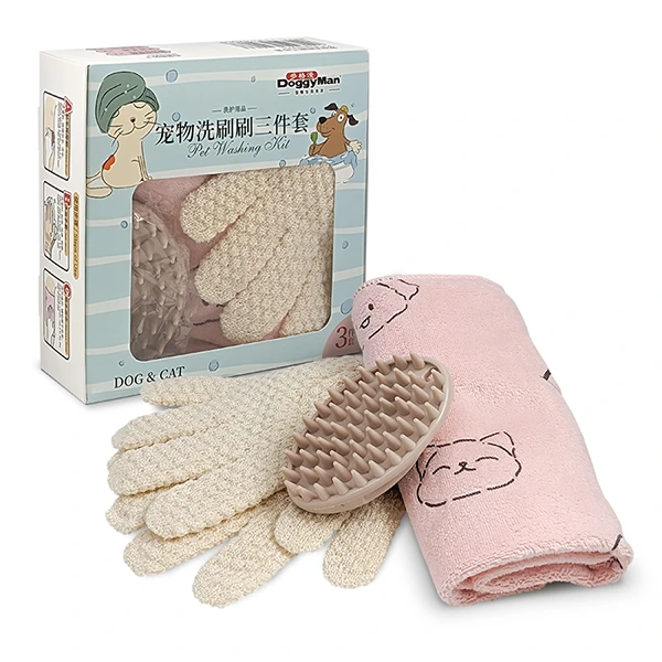 Набір для грумінгу для собак і котів DoggyMan Pet Washing Kit