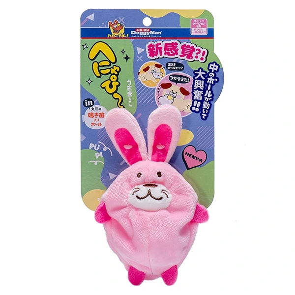 Іграшка для собак DoggyMan Rabbit, Кролик, Рожевий