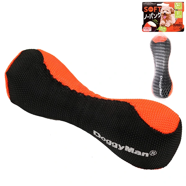 Іграшка для собак DoggyMan Soft Dumbbell, з наповнювачем, S