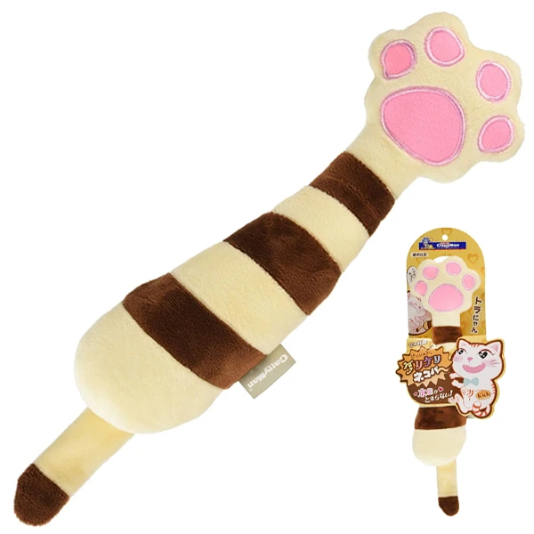 Іграшка для котів CattyMan Kick Toy, Коричнева Лапа