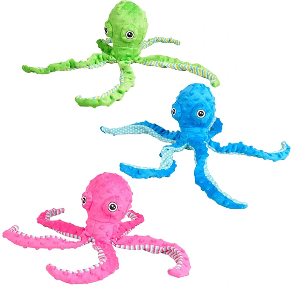 Іграшка для собак, Плюшевий восьминіг Flamingo Bubbly Plush Octopus