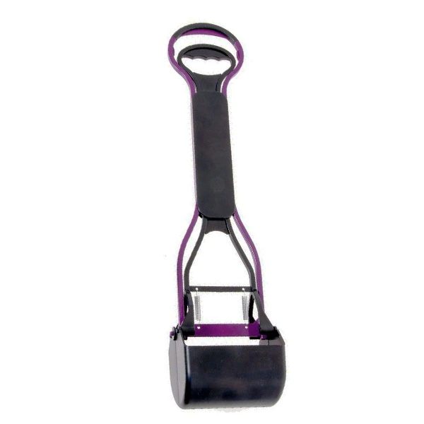 Совок для прибирання екскрементів для собак Flamingo Easy Scoop, чорний, L, 15 х 12,5 х 61,5 см