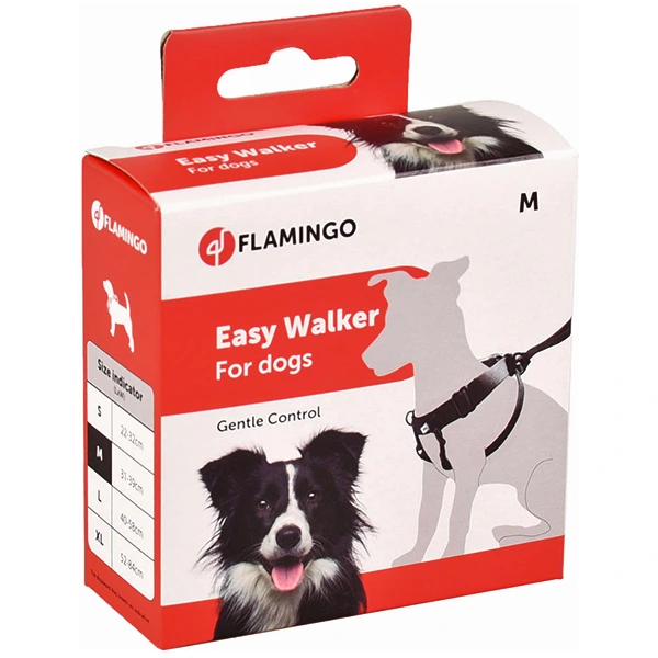 Тренувальна шлея для собак Flamingo Easy Walker, нейлон