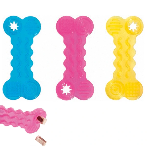 Іграшка для собак КІСТКА Flamingo Good4Fun Bone, для ласощів, 10 см