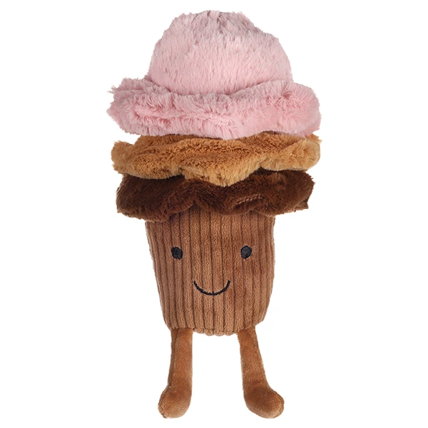 Іграшка для собак Flamingo Leka Ice Cream, Шурхотлива, з пищалкою
