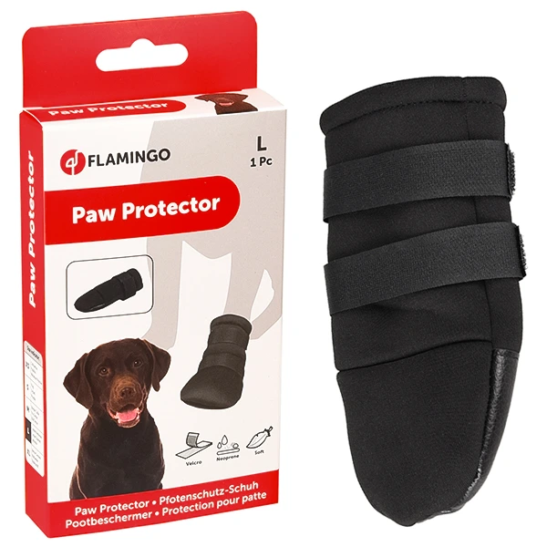 Захисний черевик для собак Flamingo Paw Protector, L, для ретріверів, спанієлів, лабрадорів