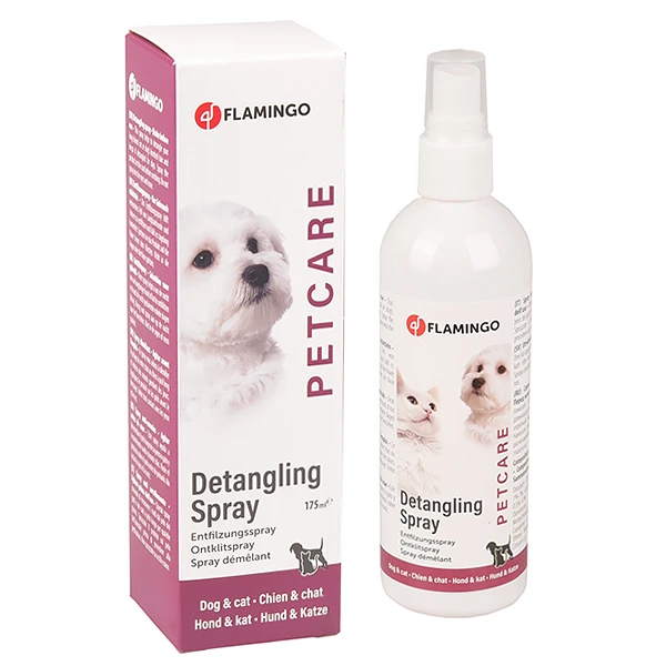 Спрей від ковтунів для собак та котів Flamingo Petcare Detangling Sprey, 0.175 л