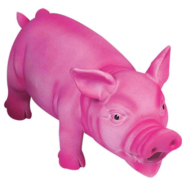 ПОРОСЯ ХРЮКАЮЧЕ РОЖЕВЕ латексна іграшка для собак Flamingo Pink Pig