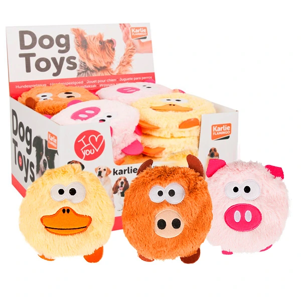 Іграшка для собак Качка, Свиня, Кабан Flamingo Plush Head Duck Pig Wild