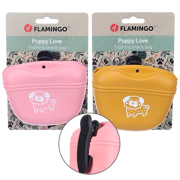 Сумка для ласощів Flamingo Snack Dispenser Puppy Twix, В асортименті