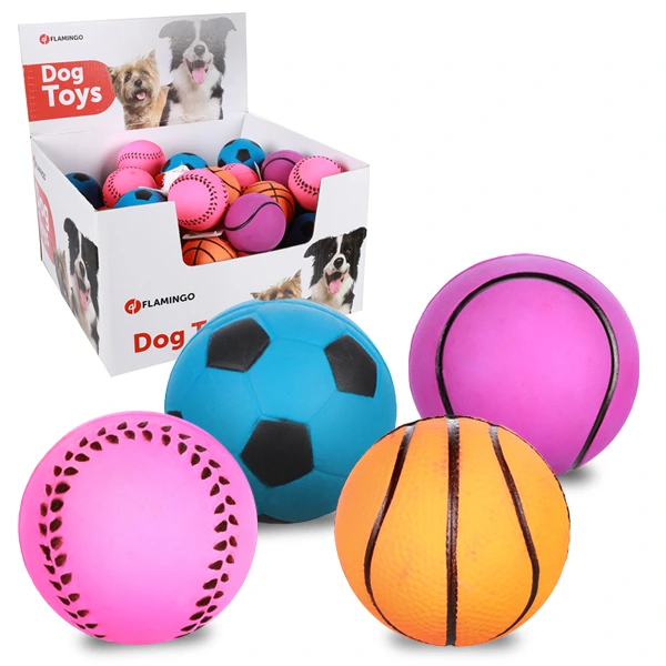 М'яч для собак Flamingo Sports Ball Neon