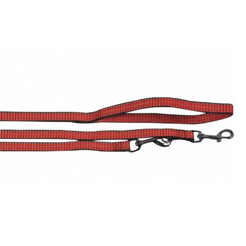 Повідець для собак Flamingo Training Lead Q3, перестібка, червоний