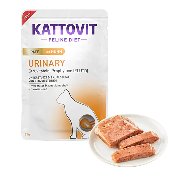 Корм для котів Kattovit Veterinary Urinary, Курка, паштет