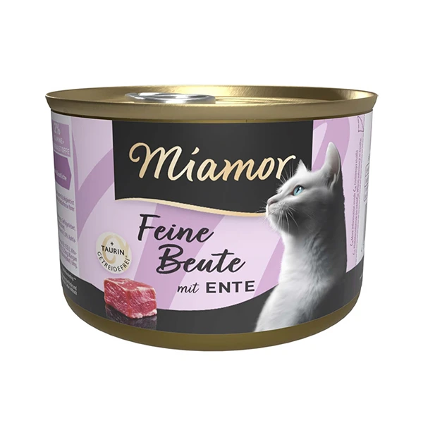 Вологий корм для котів Miamor Feine Beute, Качка