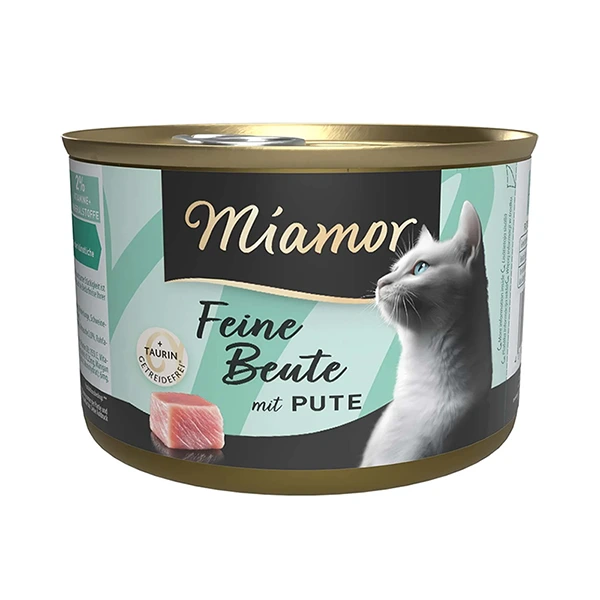 Вологий корм для котів Miamor Feine Beute, Індичка