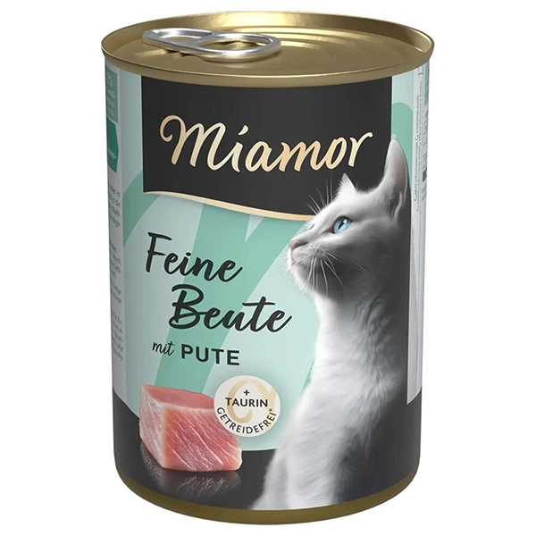 Корм для котів Miamor Feine Beute, Індичка, 0.4 кг
