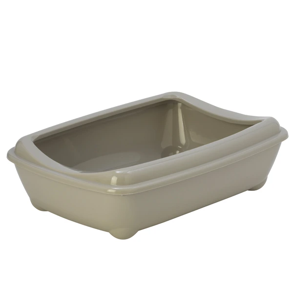 Туалет для котів Moderna Arist-O-Tray Large, Теплий сірий