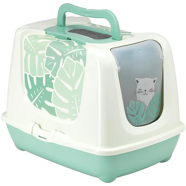 Туалет для котів Moderna Trendy Cat Eden, закритий, зелений