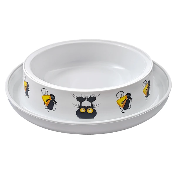 Миска для котів Moderna Trendy Dinner, Кіт і Миша, 210мл