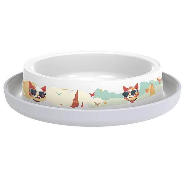 Миска для котів Moderna Trendy Dinner, Інді та Луїза, 210мл