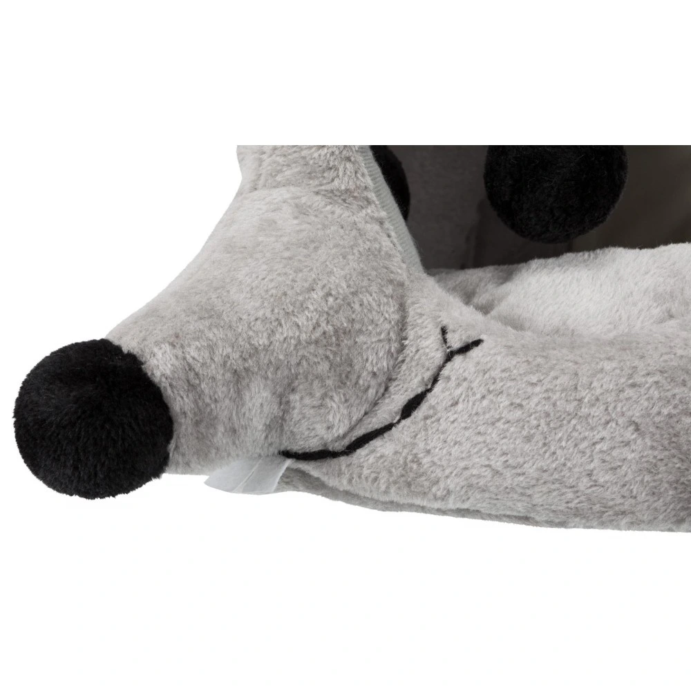 Будиночок Trixie для котів Lukas з дряпкою сірий 35х33х65 см