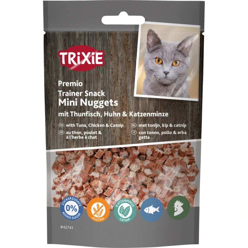 Ласощі Trixie Premio Trainer Snack Mini Fish Nuggets для котів з тунцем та куркою 50 г