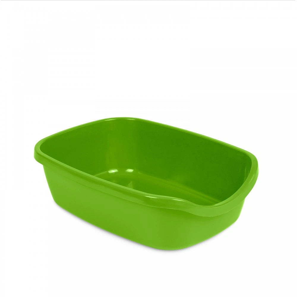 Туалет Природа Comfort M для кошек лайм 41х30х13,5 см