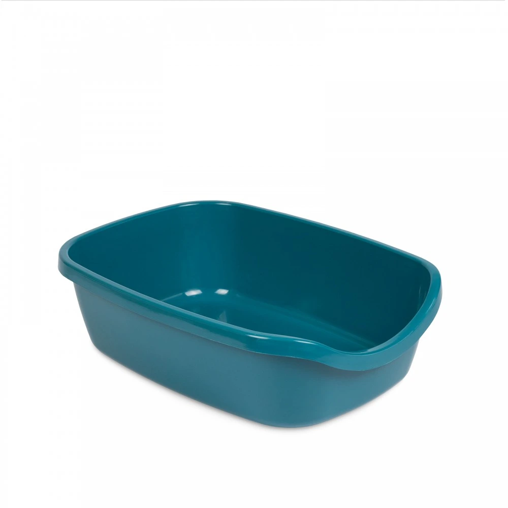 Туалет Природа Comfort M для кошек ультрамарин 41х30х13,5 см