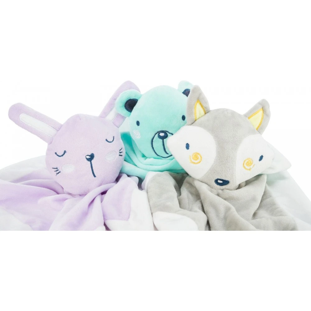 Іграшка Trixie Junior Snuggler для цуценят Тваринки для обіймів плюш 20х20 см