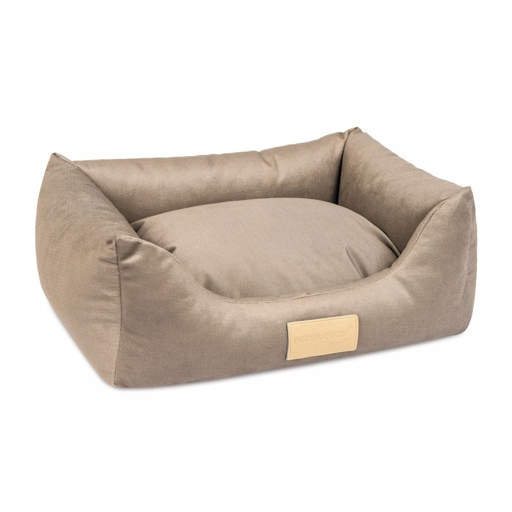 Лежак Pet Fashion Molly №1 для собак и кошек песочный 52х40х17 см
