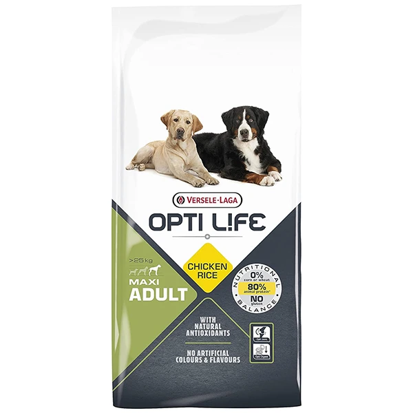 Корм для собак Opti Life Adult, для великих порід, 12.5 кг