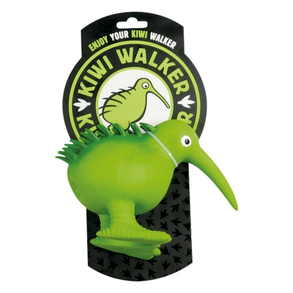 Іграшка Kiwi Walker для собак Птах Ківі зелений 15,5 см