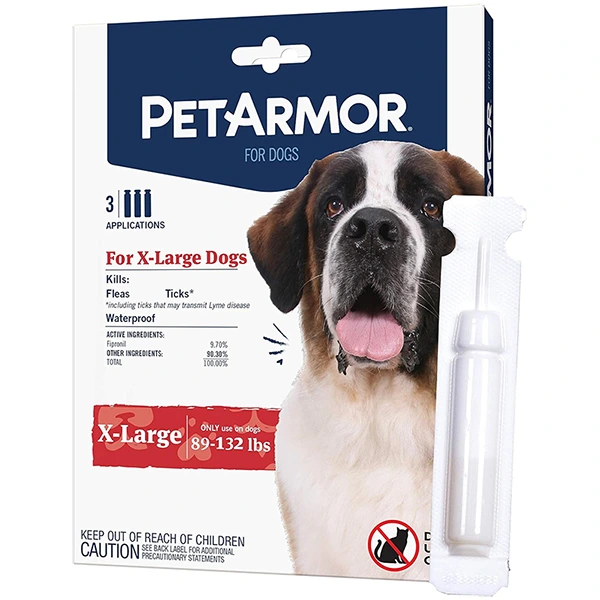 Краплі від бліх та кліщів для собак PetArmor X-Large, 40-60кг, 4.02мл