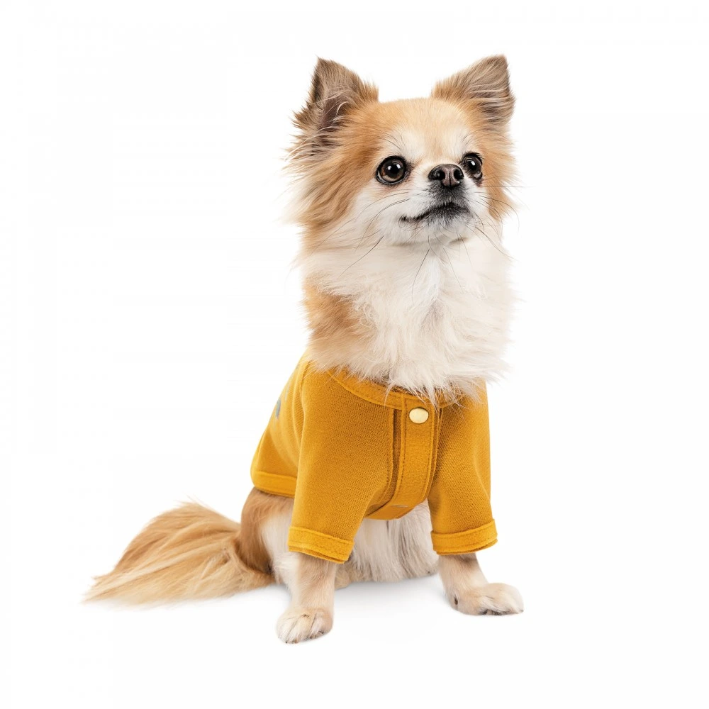 Кардиган Pet Fashion Denis жовтий XS