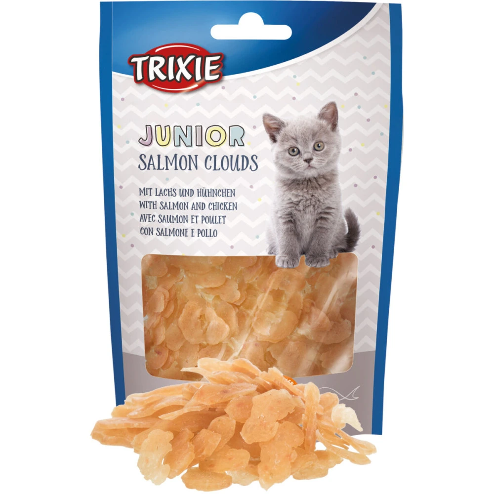 Лакомство Trixie Junior Лосось Облака для кошек 40 г