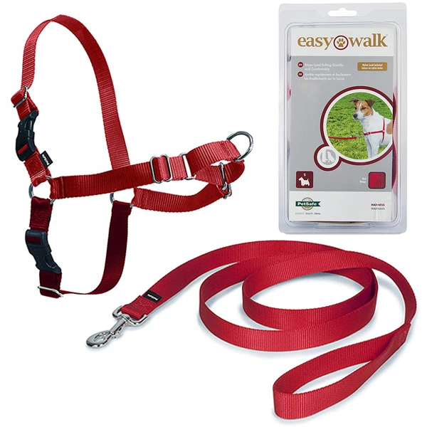 Шлея для собак PetSafe Easy Walk, Червона, S