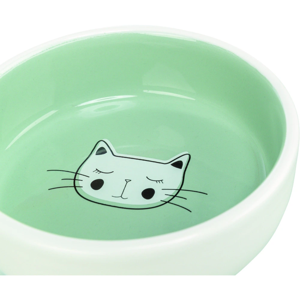 Миска Trixie для кошек керамическая 0,3 л диаметр 13 см