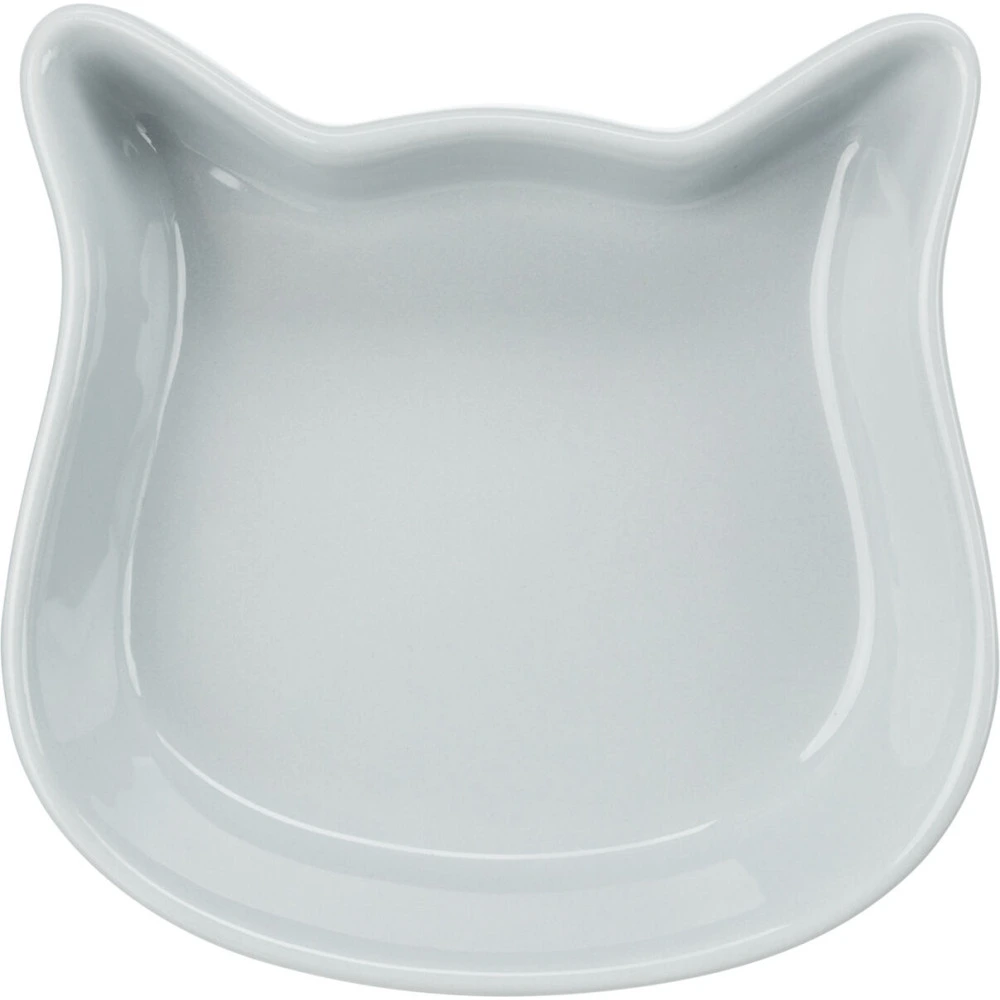 Миска Trixie для котів керамічна в формі котячої голови 0,25 л 12 х 12 см