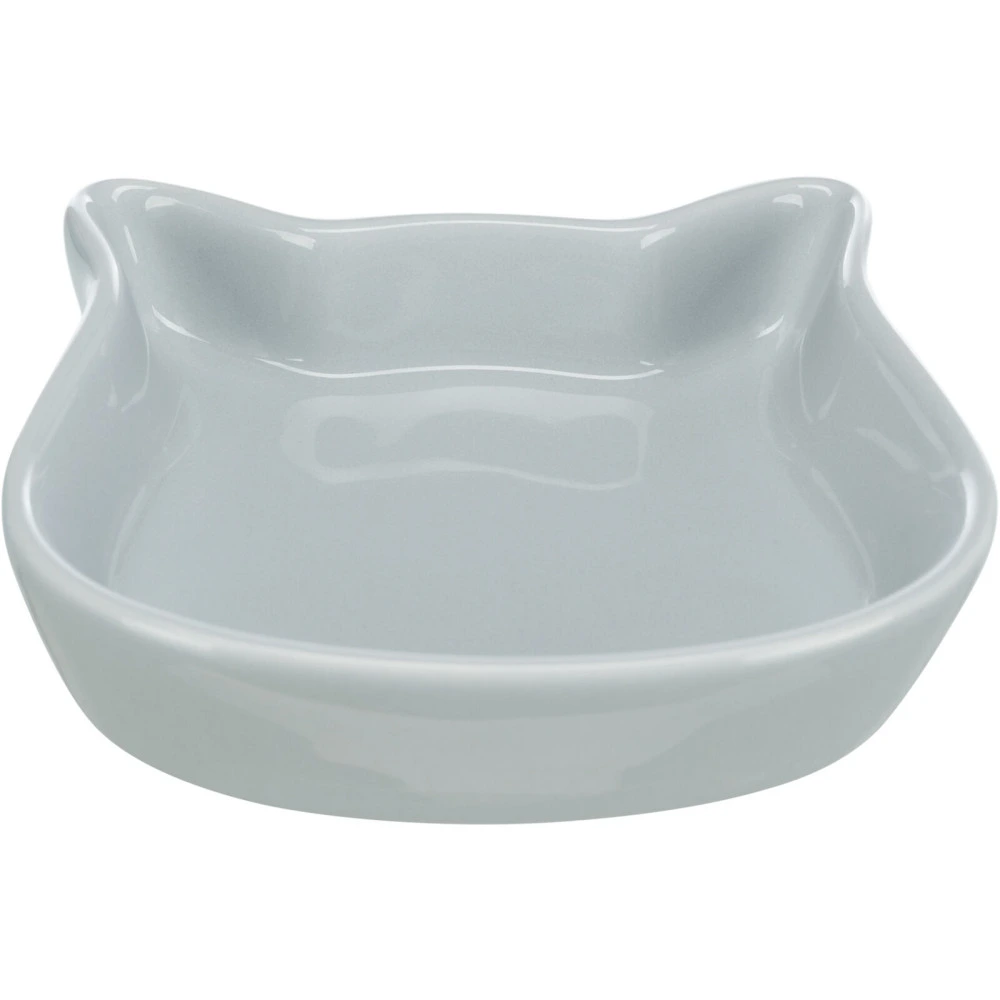 Миска Trixie для котів керамічна в формі котячої голови 0,25 л 12 х 12 см
