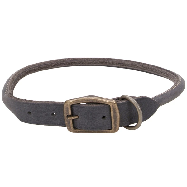 Нашийник для собак Coastal Circle-T Round Dog Collar, Сірий, 1х40см