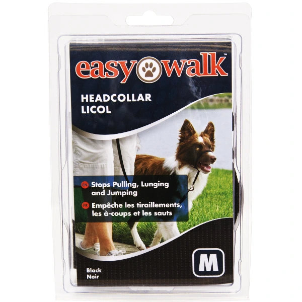 Тренувальний нашийник для собак PetSafe Premier Easy Walk, M, чорний