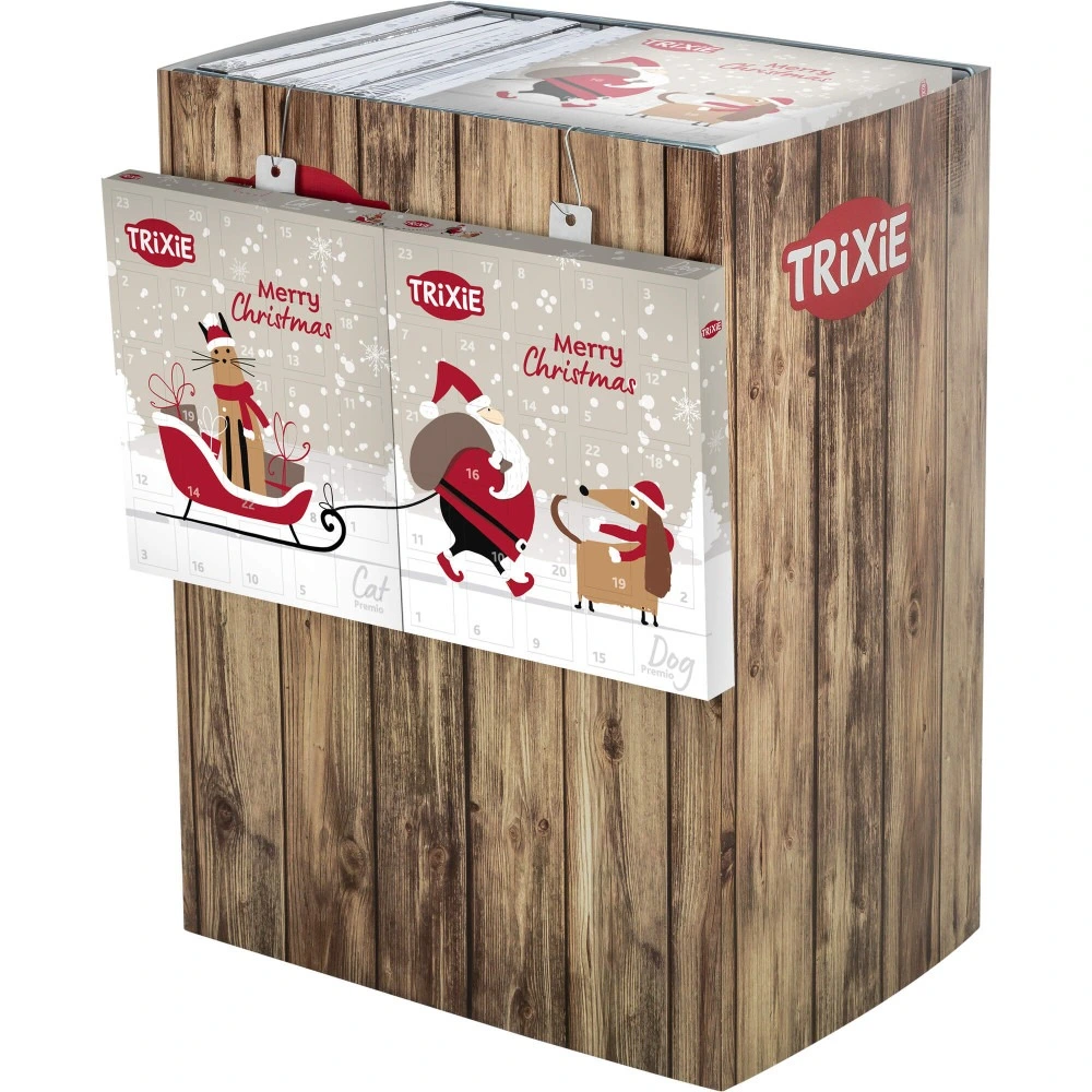 Адвент-календарь Trixie PREMIO Cat Merry Christmas для кошек ассорти 30х34х3,5 см 24 ячейки