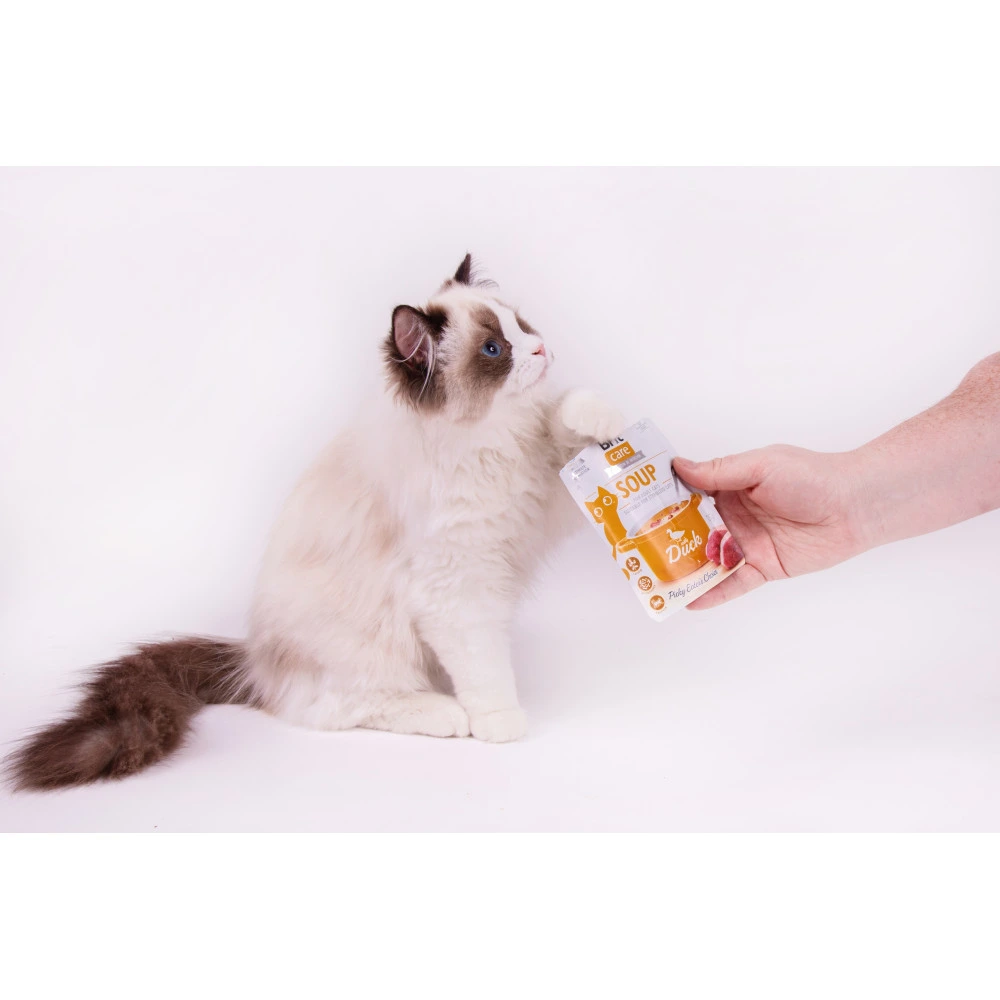 Корм вологий Brit Care Soup Duck д/котів суп з качкою 75 г