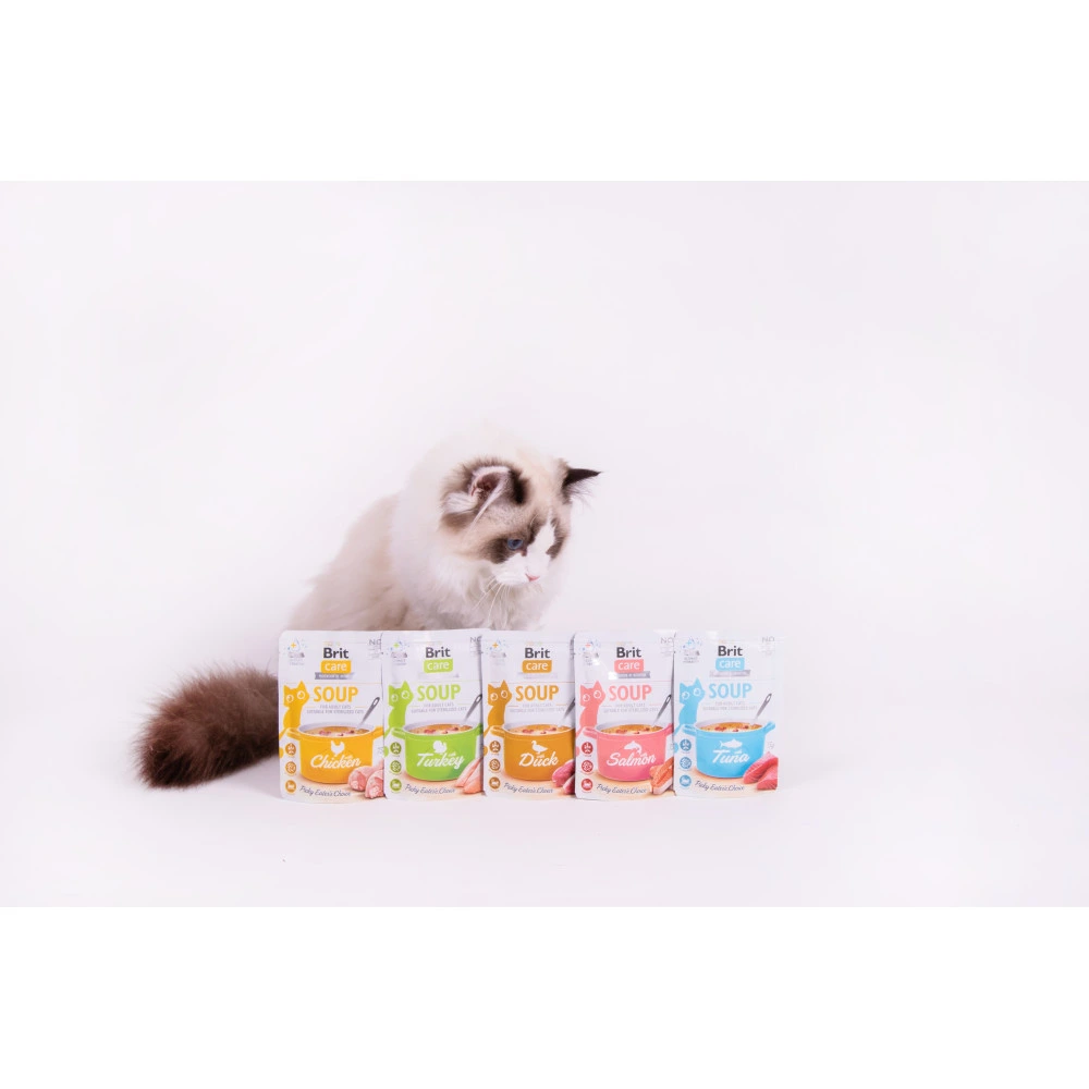 Корм вологий Brit Care Soup Chicken д/котів суп з куркою 75 г