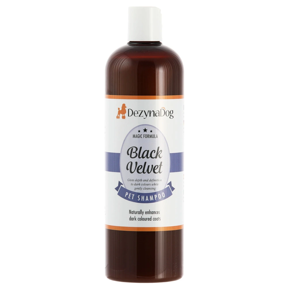 Шампунь Dezynadog Black Velvet Colour Enhance для посилення кольору чорної та темно-коричневої шерсті для усіх порід відновл