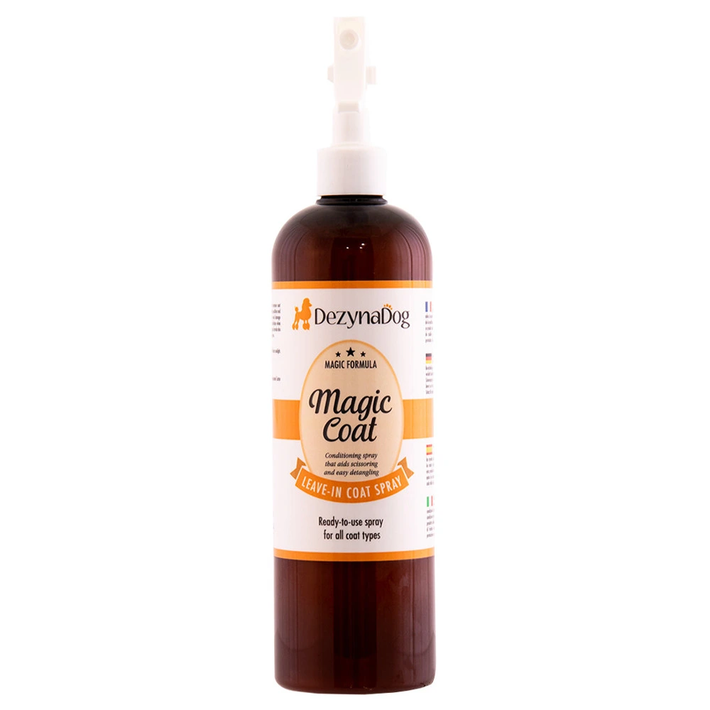Спрей Dezynadog Magic Coat універсальне покриття-спрей для зниження статики покращення стану шерсті розплутування ковтунів т